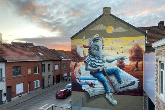 Street art grimde